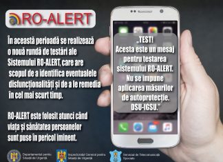RO-ALERT: Dimineața testelor