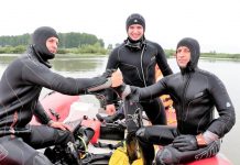 Scafandrii olteni, salvatori pe litoral