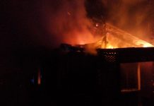 Incendiu în Potcoava