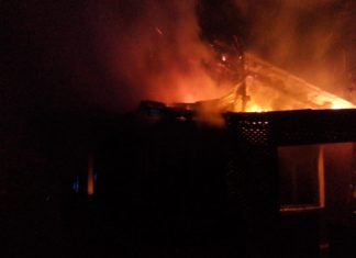 Incendiu în Potcoava