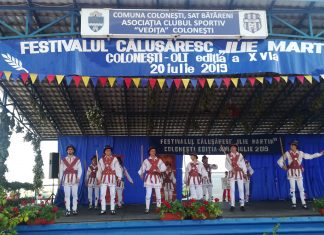 Festivalul Căluşeresc „Ilie Martin” din Coloneşti – a XVI- ediţie