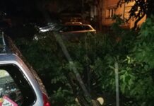 Furtuna a făcut prăpăd în Olt. Vezi ce s-a întâmplat în Slatina și Caracal