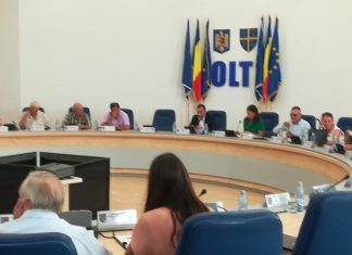 Şedinţa ordinară a Consiliului Judeţean Olt