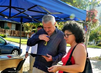 Gigel Știrbu strânge semnături pentru Iohannis