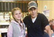 Ștefan Bănică Jr., fotografiat alături de victima lui Gheorghe Dincă