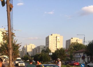 Accident în Slatina. O persoană grav rănită