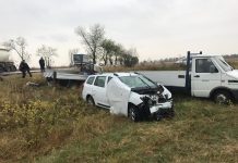 Accident rutier. Bărbați grav răniți