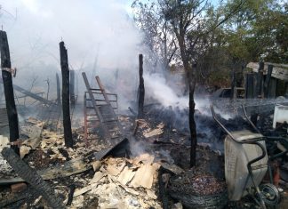 Incendiu în Negreni