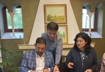 Emil Moț a semnat contractul de finanțare pentru proiectul „Realizare infrastructură pentru biciclete”