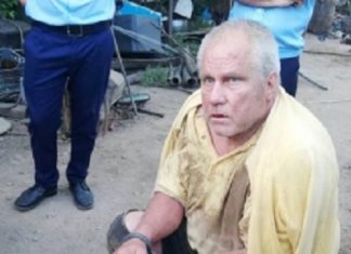 Incident în fața casei lui Gheorghe Dincă