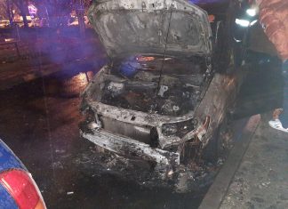 Incendiu înspăimântător în Slatina