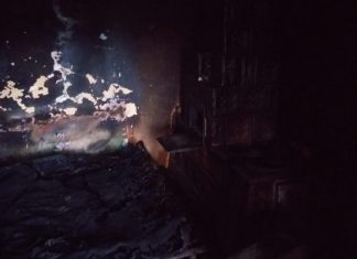 Bărbat mort în incediu