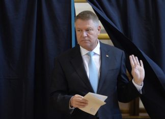 Klaus Iohannis a VOTAT: ‘ Cu ceva emoții, așteptăm, diseară, rezultatul votului’