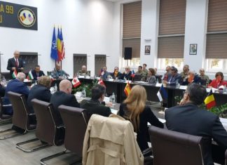 Ambasadori și atașați ai statelor NATO, la Deveselu