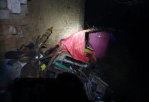 Doi bărbați răniți în incendiu