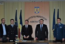 Noul prefect de Olt, învestit în funcţie prin sistem videoconferință