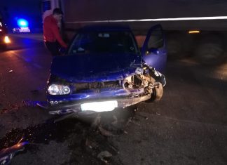 Persoana rănită în accident rutier