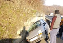 Trafic blocat pe sensul Pitesti- Slatina pe raza localitatii Jitaru