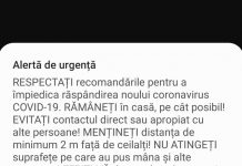 Slătinenii, avertizați prin sistemul RO-ALERT
