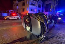 Răsturnare spectaculoasă, în Slatina