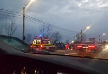 Accident la ieșirea din Craiova spre Slatina
