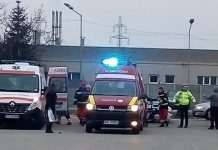 Accident, în Slatina