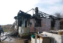 Incendiu, la Curtișoara