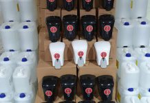 Primăria Slatina începe montarea dispozitivelor cu dezinfectant la intrarea în scările de bloc