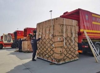 1.600 de măști și 1.430 de combinezoane vor ajunge la șase instituții din județ