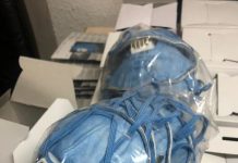 Doi bărbați din Slatina au fost prinși în flagrant în timp ce făceau speculă cu măști