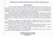 DOCUMENT. Ancheta se extinde în județ, în cazul focarului COVID-19 din fabrica de la Caracal