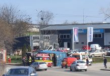 Răsturnare spectaculoasă în Slatina, la ieșirea spre Brebeni