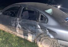 Șofer băut și cu permisul suspendat, reținut. A fugit și de la locul accidentului