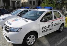 Ce consum lunar de carburanți au autoturismele Poliției Locale Slatina