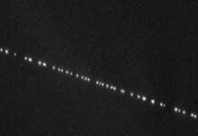 Sateliții Starlink ai lui Elon Musk s-au văzut și pe cerul Slatinei