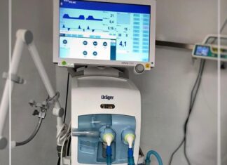 Cinci ventilatoare mecanice pentru Secția ATI a Spitalului Slatina. Investiția s-a ridicat la 481.000 lei