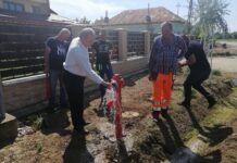 Curge apă pe rețeaua din comuna Brâncoveni