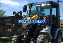 Utilaj de mii de euro furat din Suedia, descoperit la Stoenești