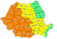 Oltul, sub cod portocaliu de ploi