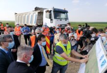Premierul Ludovic Orban, în vizită la Drumul Expres Craiova-Pitești