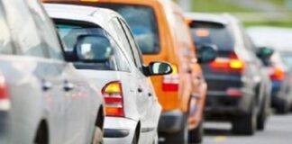 Trafic îngreunat pe DN 65, în Olt. Vezi motivul