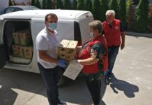 Crucea Roșie Olt, donații către Spitalul Județean de Urgență Slatina