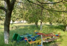 Parcul comunal din Sâmburești, modernizat