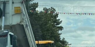 Trafic îngreunat, în Olt. Se circulă alternativ, pe un singur sens