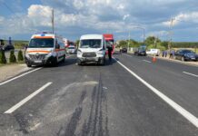 Carambol, la Jitaru. Șapte mașini avariate