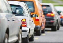 Trafic îngreunat pe DN 65, în Olt. Vezi motivul