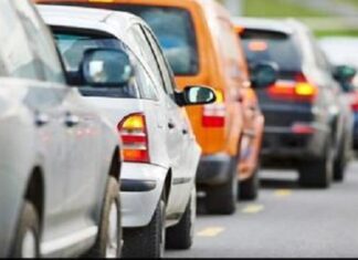 Trafic îngreunat pe DN 65, în Olt. Vezi motivul