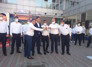 FOTO. George Brînaru, lansat oficial în cursa pentru Primăria Scornicești. Oprescu: „Administrația PNL a întors spatele comunității”