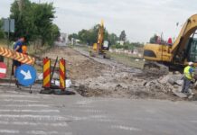 FOTO. Artera de intrare în Slatina dinspre Craiova, asfaltată. Noi reguli pentru șoferi