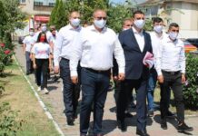 FOTO. Brînaru, start în cursa pentru Primăria Scornicești. Marius Iancu: „Nu s-a făcut nicio investiție majoră”